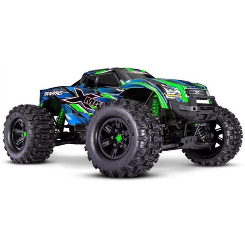 Traxxas X-Maxx 8S Belted 4X4 Monster Truck RTR, Green