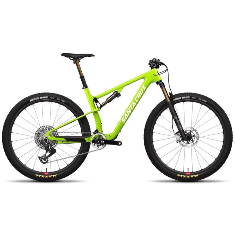 2024 Santa Cruz Blur 4 CC XX Transmission TR Reserve - Green