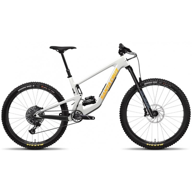 2024 Santa Cruz Bronson 4 C R - Gloss Chalk White