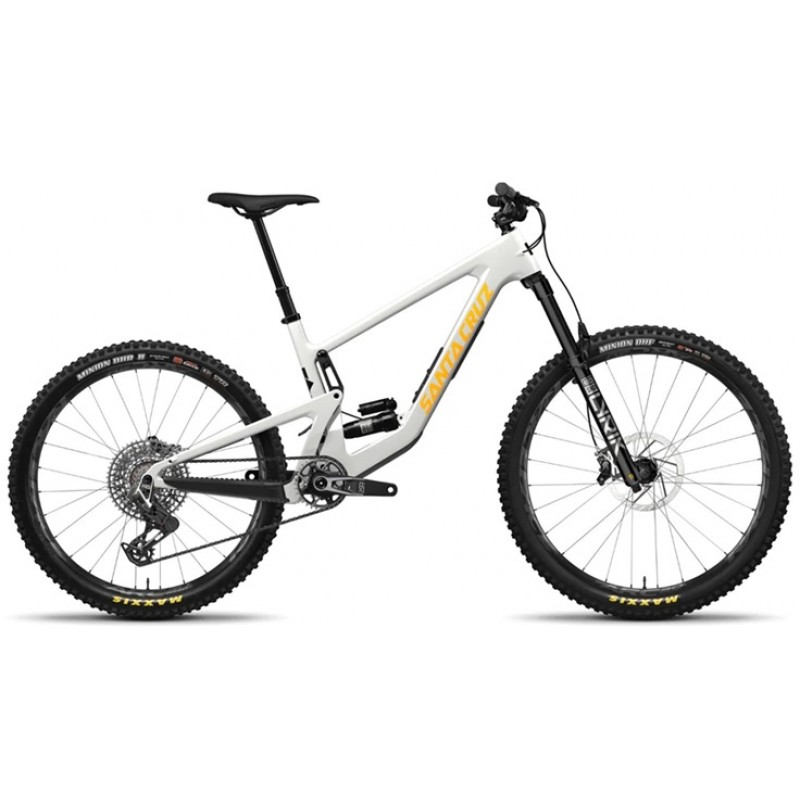 2024 Santa Cruz Bronson 4 CC X0 AXS - Gloss Chalk White