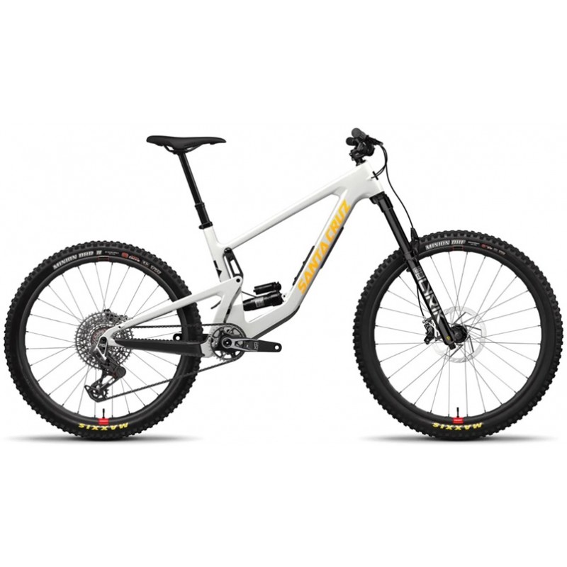 2024 Santa Cruz Bronson 4 CC X0 AXS Reserve - Gloss Chalk White