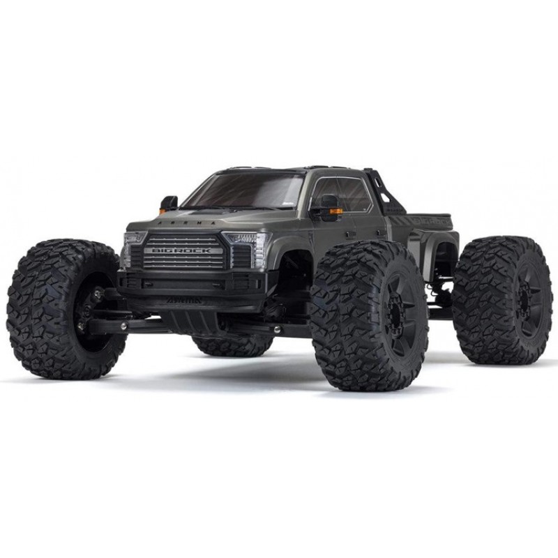 ARRMA Big Rock 6S BLX 1/7 4X4 Monster Truck RTR, Gunmetal