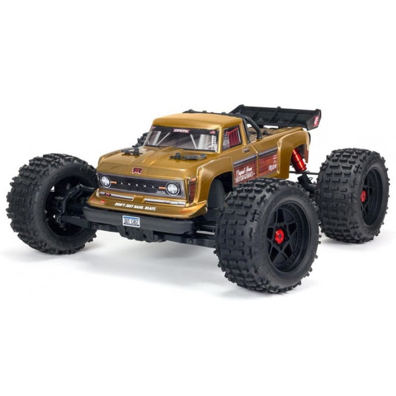 ARRMA Outcast V2 4S BLX 1/10 4X4 Stunt Truck RTR, Bronze