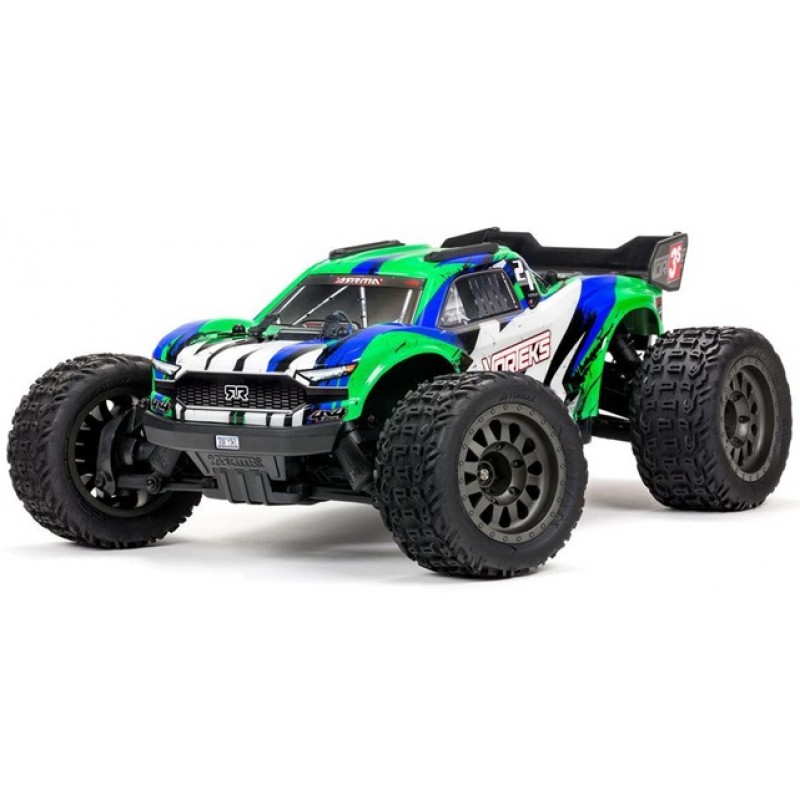 ARRMA Vorteks 3S BLX 1/10 4X4 Stadium Truck RTR, Green