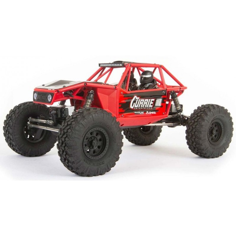 Axial Capra 1.9 4WS 1/10 4X4 Crawler RTR, Red