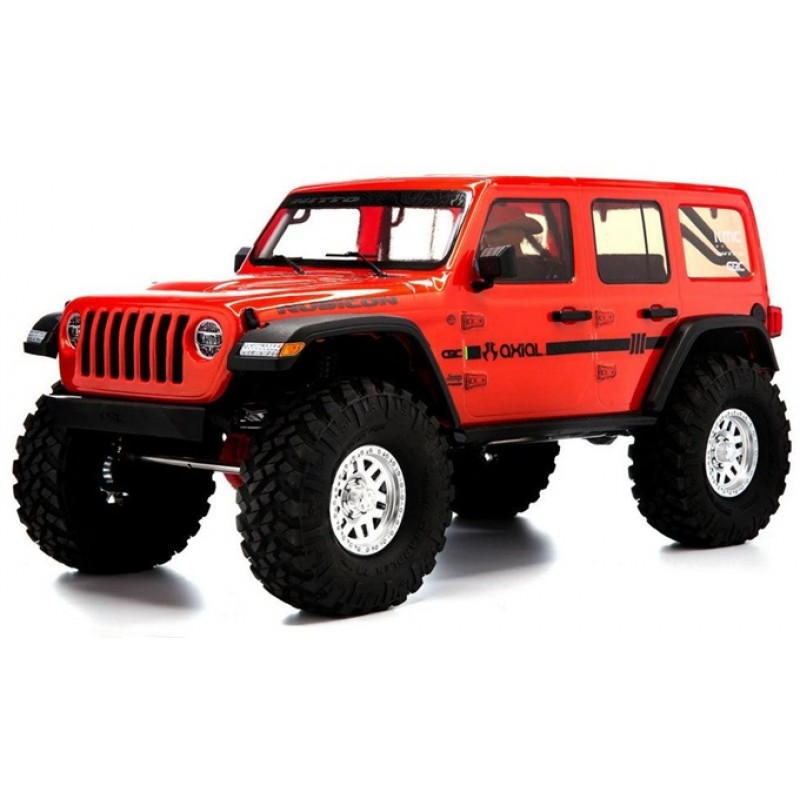 Axial SCX10 III Jeep JLU Wrangler 1/10 4X4 Crawler RTR, Orange