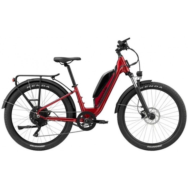 Cannondale Adventure Neo Allroad Speed Low StepThru - Fire Red