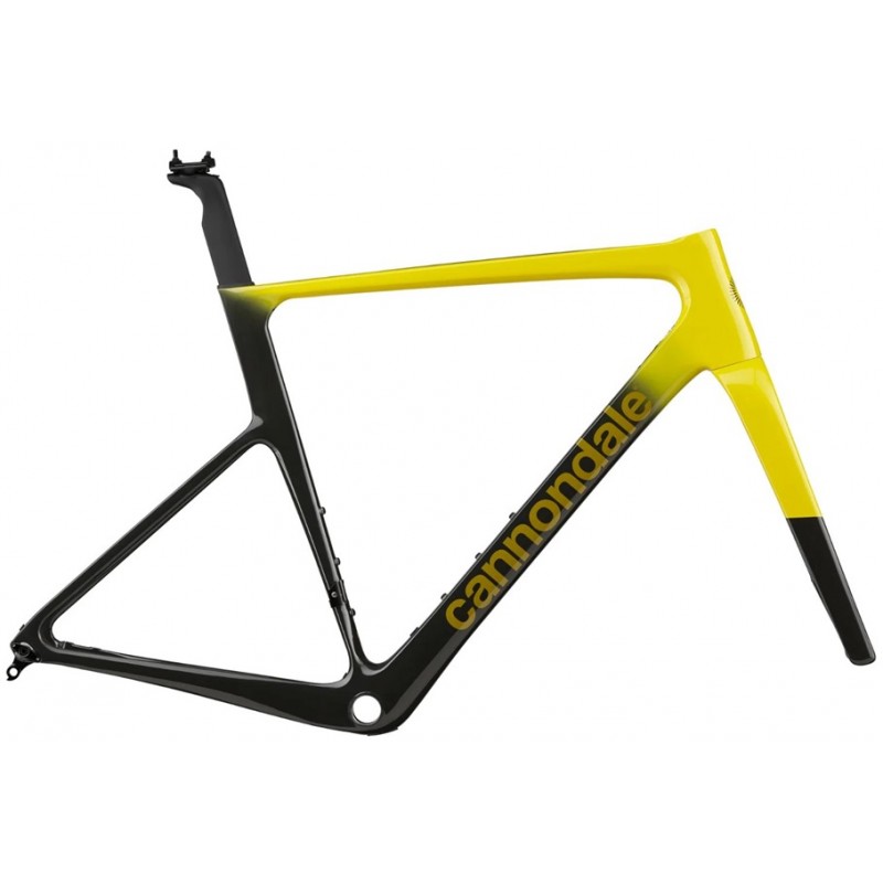 Cannondale SuperSix Evo Hi-Mod Frame - Laguna Yellow