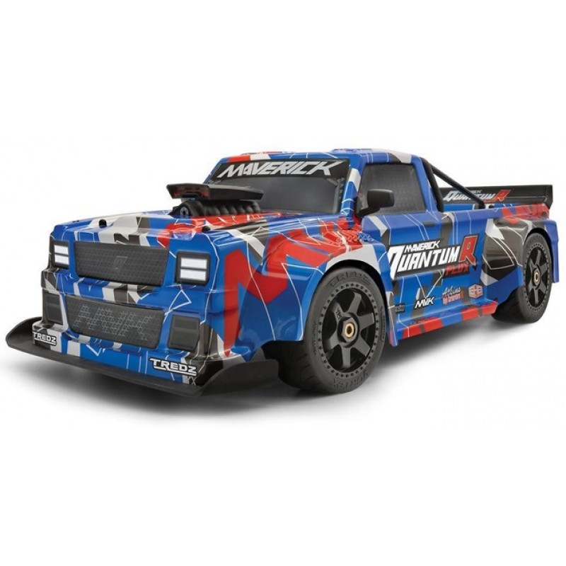 Maverick QuantumR Flux 4S 1/8 4WD Truck , Blue/Red