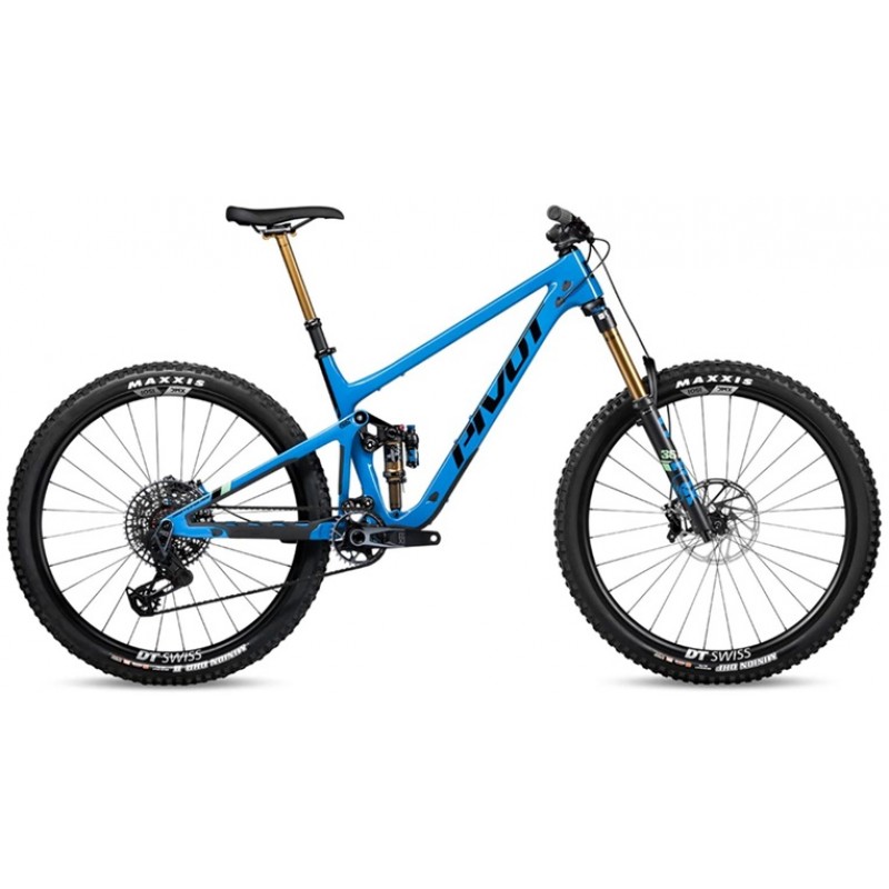 Pivot Switchblade V6 Pro X0 AXS (Carbon Wheels) - Blue Neptune