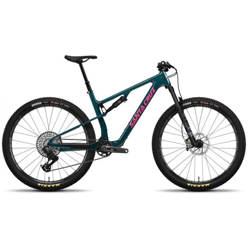 Santa Cruz Blur 4 C GX AXS TR - Gloss Dark Teal