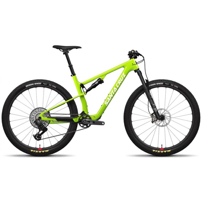 Santa Cruz Blur 4 C GX AXS TR Reserve - Gloss Spring Green