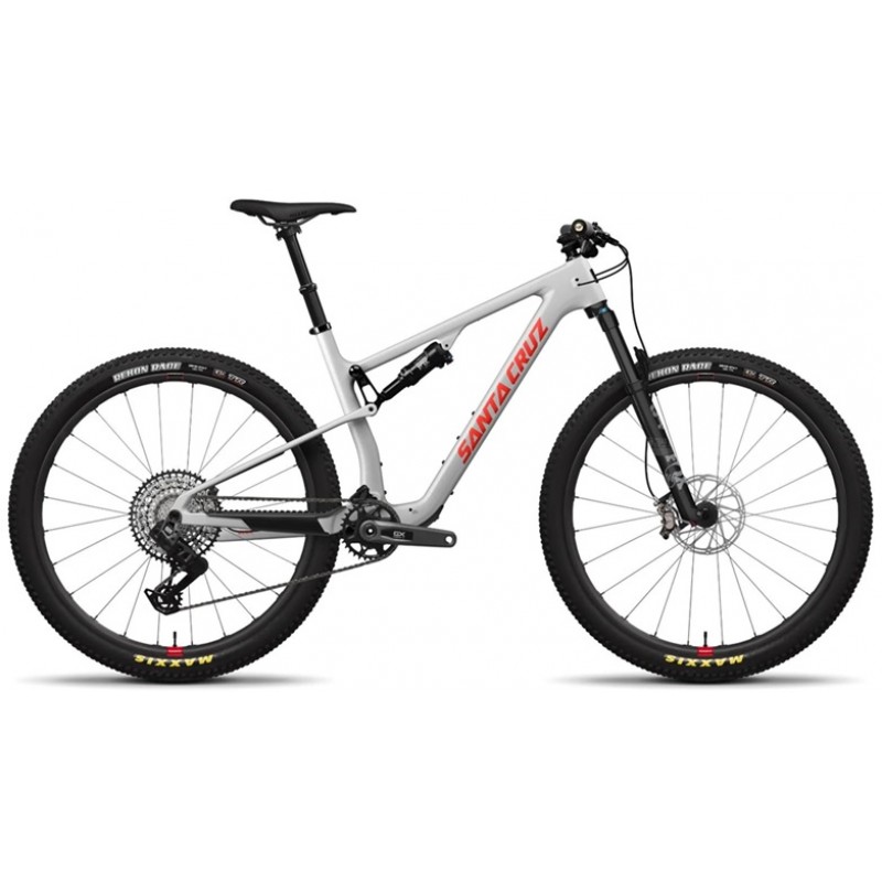 Santa Cruz Blur 4 C GX AXS TR Reserve - Matte Silver