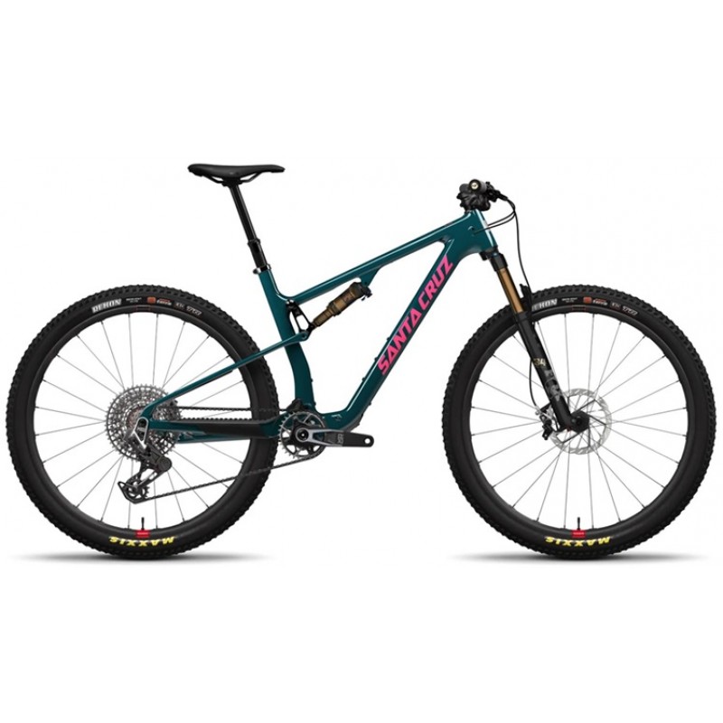 Santa Cruz Blur 4 CC X0 AXS Reserve TR - Gloss Dark Teal