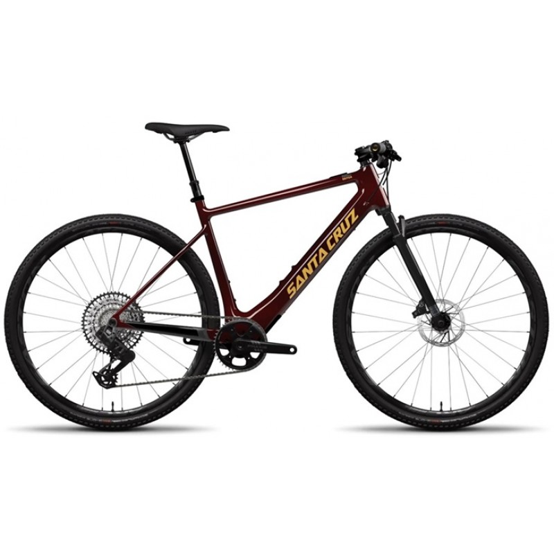 Santa Cruz Skitch CC GX AXS Flat Bar - Oxblood