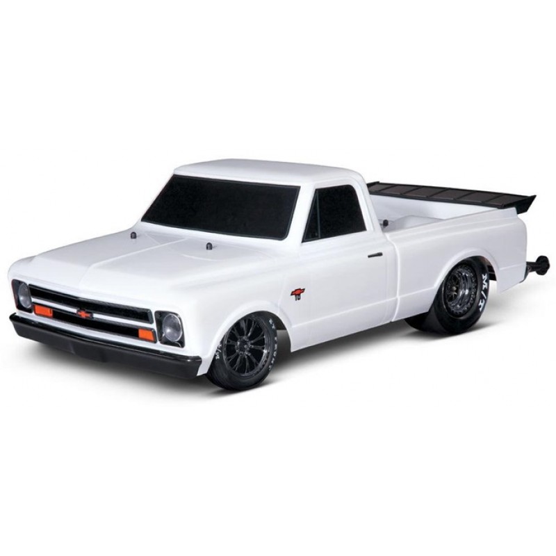 Traxxas 1967 Chevrolet Drag Slash 1/10 Truck, White