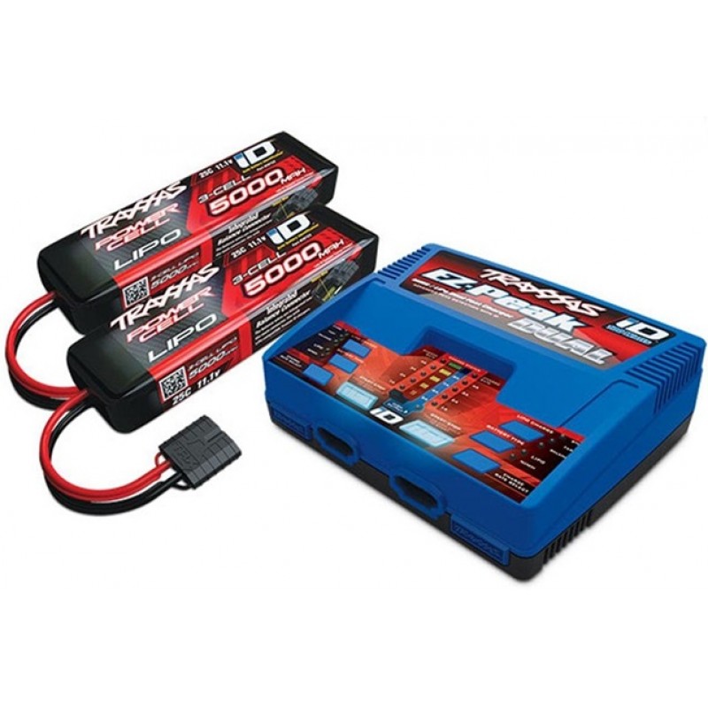 Traxxas 3S 5000mAh Battery / iD Charger Completer Pack