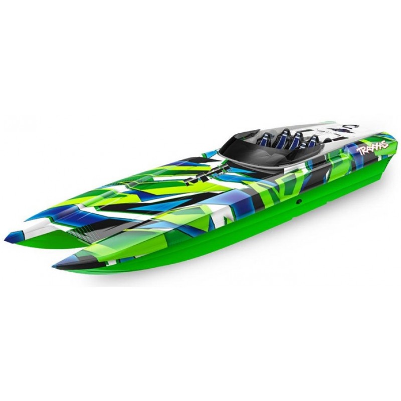 Traxxas DCB M41 Widebody 40in Boat RTR, w/ TSM, Green