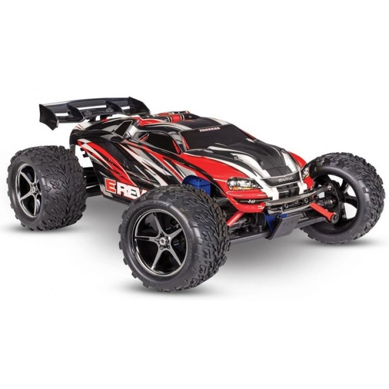 Traxxas E-Revo 1/16 4X4 Monster Truck RTR, Red