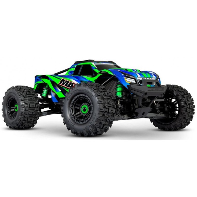 Traxxas Maxx VXL 1/10 4X4 Monster Truck RTR, w/ Widemaxx, Green