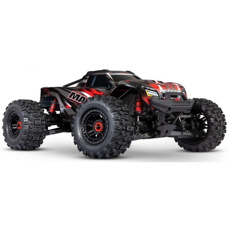 Traxxas Maxx VXL 1/10 4X4 Monster Truck RTR, w/ Widemaxx, Red