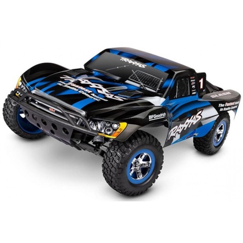 Traxxas Slash 1/10 2WD Short Course Truck RTR, Combo, Blue