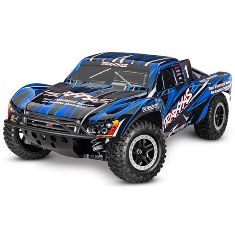 Traxxas Slash 4X4 VXL HD 1/10 Short Course Truck RTR, Blue