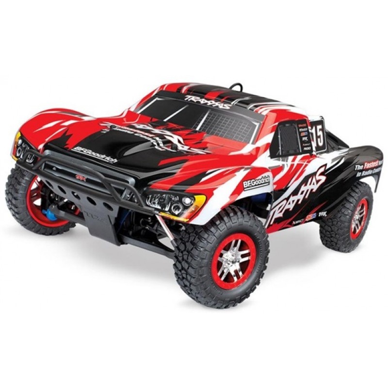 Traxxas Slayer Pro Nitro 1/10 4X4 Short Course Truck RTR, Red