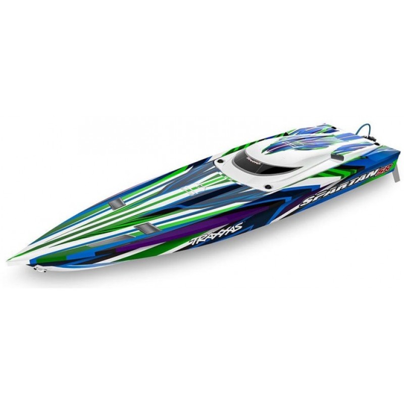 Traxxas Spartan 36in Self Righting Brushless Boat RTR, Green