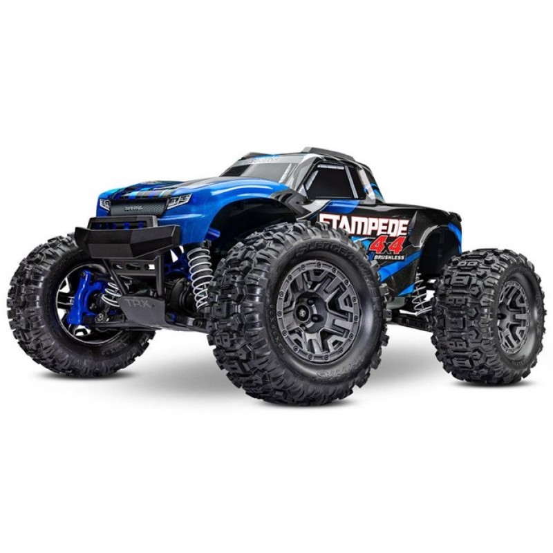 Traxxas Stampede BL-2S 1/10 4X4 Monster Truck RTR, Blue