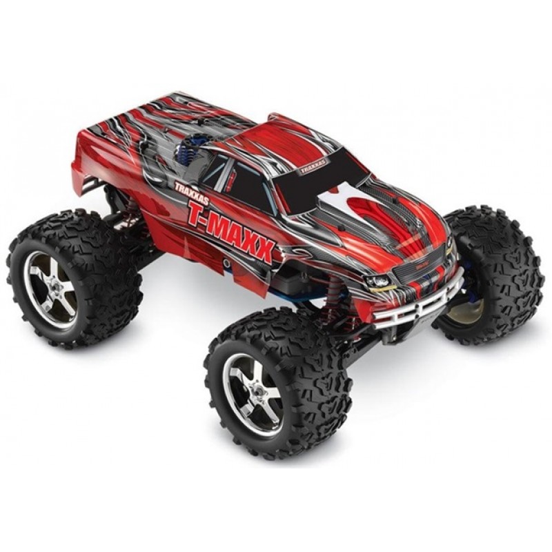 Traxxas T-Maxx 3.3 Nitro 1/10 4X4 Monster Truck RTR, Red