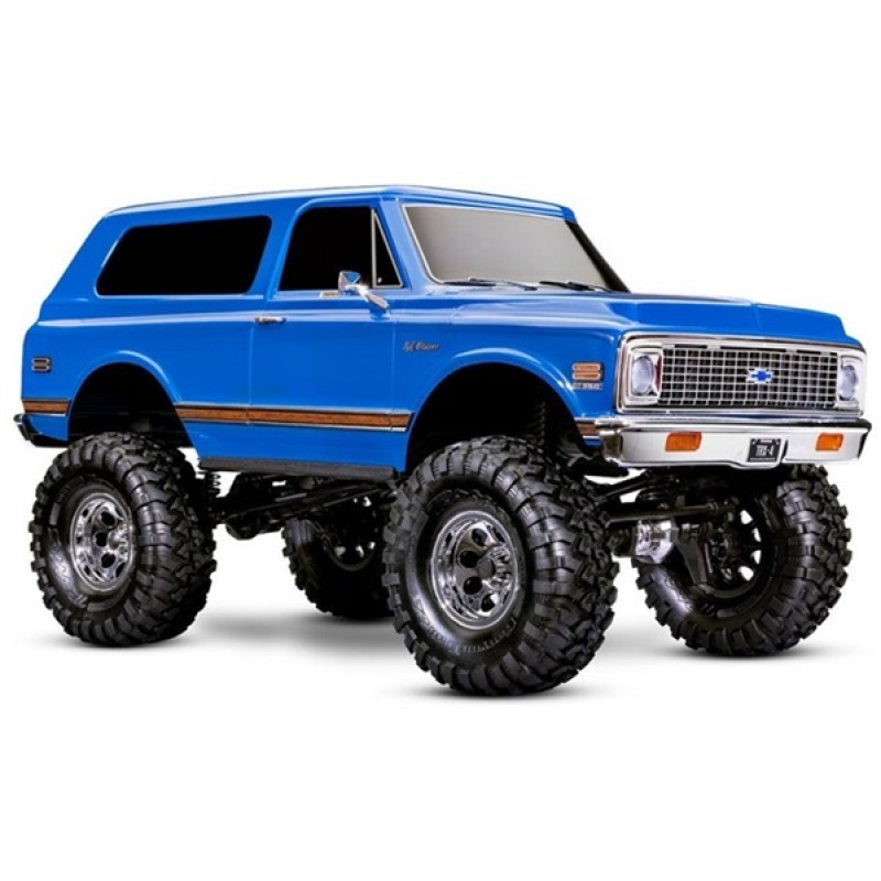 Traxxas TRX-4 1972 Chevy K5 Blazer 1/10 4X4 Crawler RTR, Blue