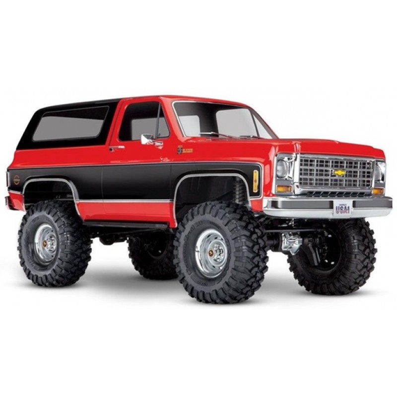 Traxxas TRX-4 1979 Chevy Blazer 1/10 4X4 Crawler RTR, Red