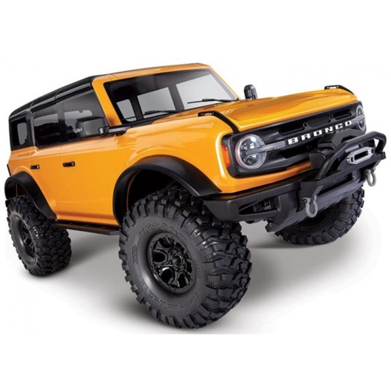 Traxxas TRX-4 2021 Ford Bronco 1/10 4X4 Crawler RTR, Orange