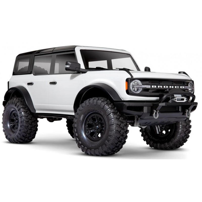 Traxxas TRX-4 2021 Ford Bronco 1/10 4X4 Crawler RTR, White